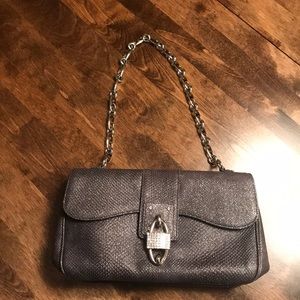 Salvatore Ferragamo Silver Handbag
